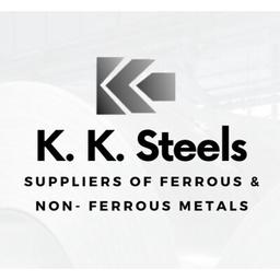 K K STEELS Logo