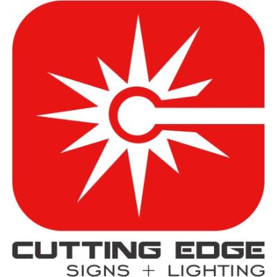 Cutting Edge Signs + Lighting Logo