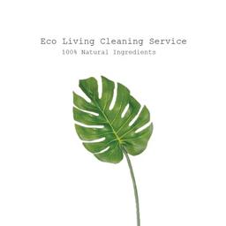 Eco Living Cleaning Service Logo