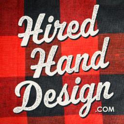Hired Hand Design Logo