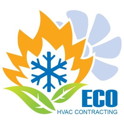 ECO HVAC Contracting Logo
