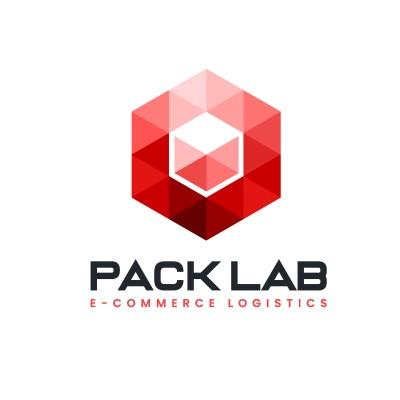 PACK LAB E-commerce Logistics Logo
