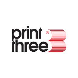 Print Three Burlington Logo
