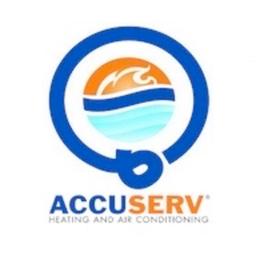 AccuServ Heating and Air Conditioning Logo