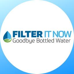 FILTER IT NOW - Goodbye Bottled Water Logo