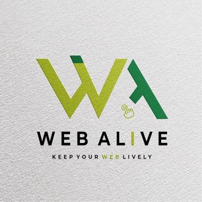 Web Alive Logo