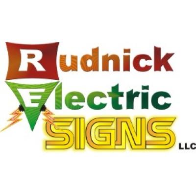 Rudnick Electric Signs LLC Logo