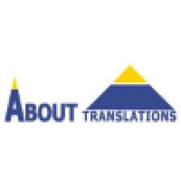 ABOUT TRANSLATIONS LTD. Logo