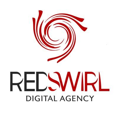 Red Swirl Design Logo