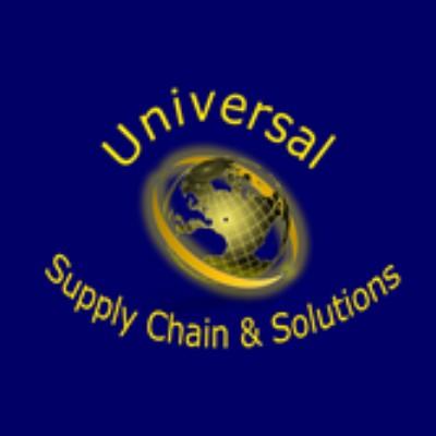 Universal Supply Chain and Food Packing Logo