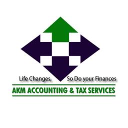 AKM Accounting and Tax Services Logo