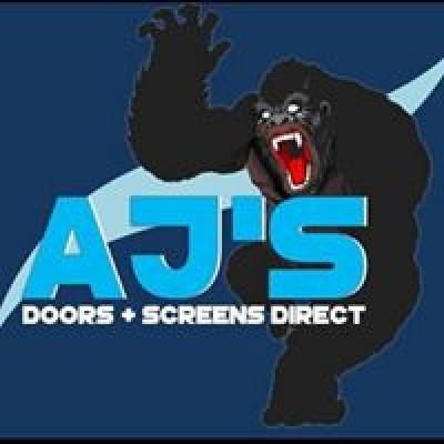 AJ'S Doors And Screens Direct Logo