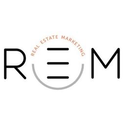 REM - Real Estate Marketing Logo
