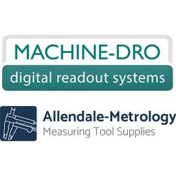 Machine DRO and Allendale Metrology Logo