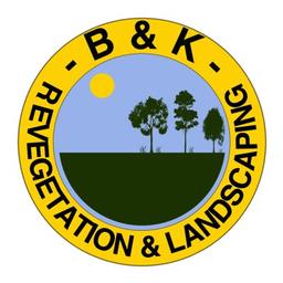 B & K Revegetation & Landscaping Logo