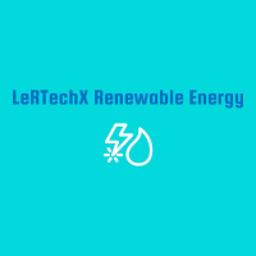 LeRTechX Renewable Energy Logo