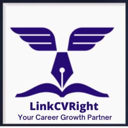 LinkCvRight - CV 📝 LinkedIn 🎯Resume ❤️ Career Tips 💡By Smriti Gupta Logo