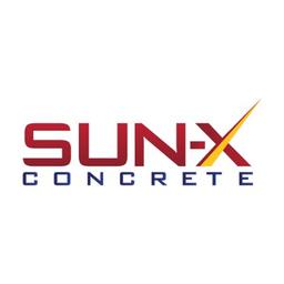 Sun-X Concrete Logo