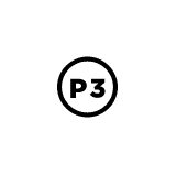 p3 Media Logo