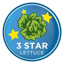 3 Star Lettuce Logo