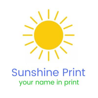 Sunshine Print Logo