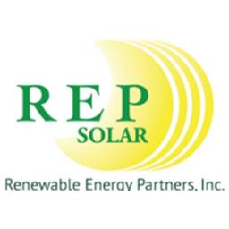 Renewable Energy Partners Inc. dba REP Solar Logo