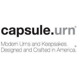 Capsule Urn LLC. Logo