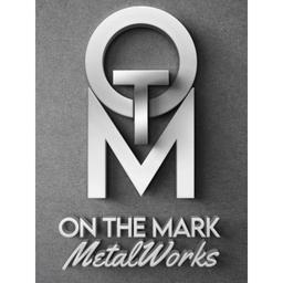 On The Mark MetalWorks Logo