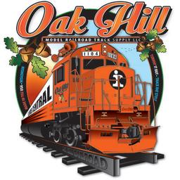 Oak Hill Model Railroad Track Supply LLC Logo