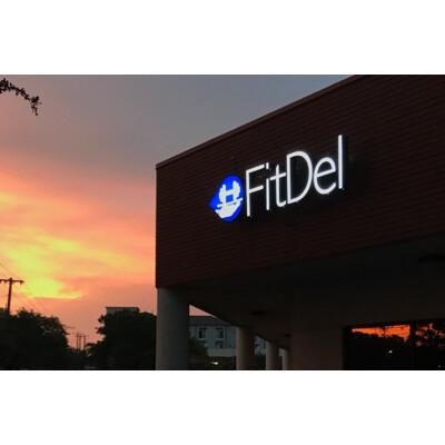 FitDel - Fitness Delivered Logo