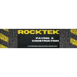 Rocktek Paving & Construction a Striping Unlimited Company Logo
