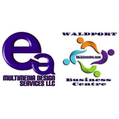 EA MultiMedia Design Services LLC dba Waldport Business Centre Logo