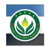 Maple Leaf Green World Logo