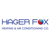 Hager Fox Heating and Air Conditioning Co. Logo