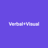Verbal+Visual's Logo