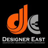Designer East- Architectural & Engineer Designers Logo