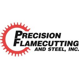 Precision Flamecutting and Steel Inc. Logo