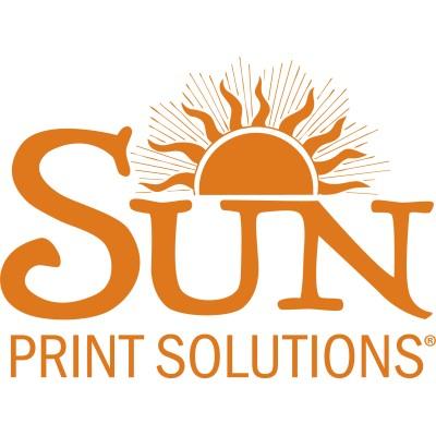 Sun Print Solutions a Sun Litho Company Logo