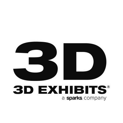 3D Exhibits a Sparks Company's Logo