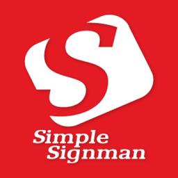 Simple Signman 🧲 (division of Decalcorama Inc.) Logo