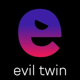 Evil twin Bad Ass tech & startup marketing agency Logo