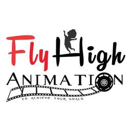 Fly High Animation Logo