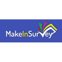 MakeInSurvey.com Online Survey Analytics Service Provider Logo