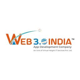 Web 3.0 India - Blockchain software development. NFT Crypto FinTech DeFi Projects Logo