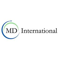 M.D International Logo