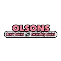 Olson's Sewer Service Inc./Olson's Excavating Service Logo