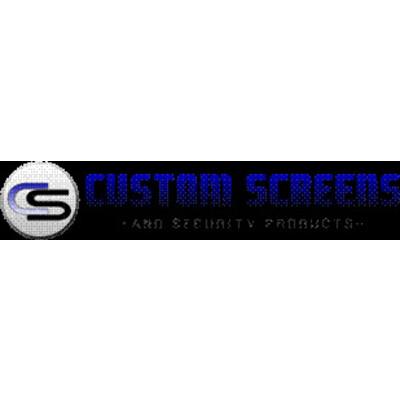 Custom Screens and Security Products Logo