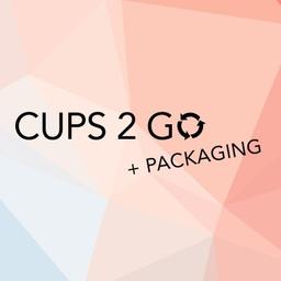 Cups 2 Go + Packaging Logo