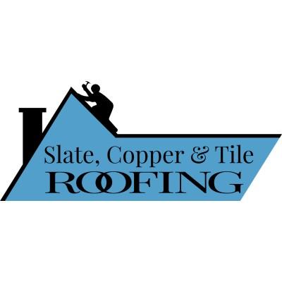 Slate Copper And Tile Roofing Logo