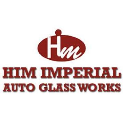 Him Imperial Auto Glass Works Logo
